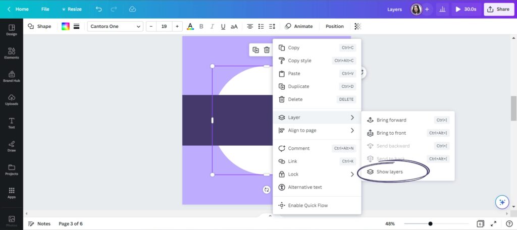 Show Layers Canva (New Canva Features 2023)