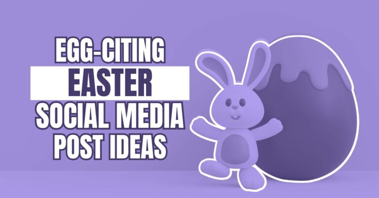 Easter Social Media Post Ideas for your business (Easter Social Media Posts)