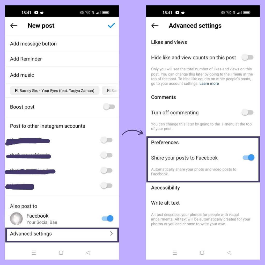 How to Automatically Post from Instagram to Facebook Page