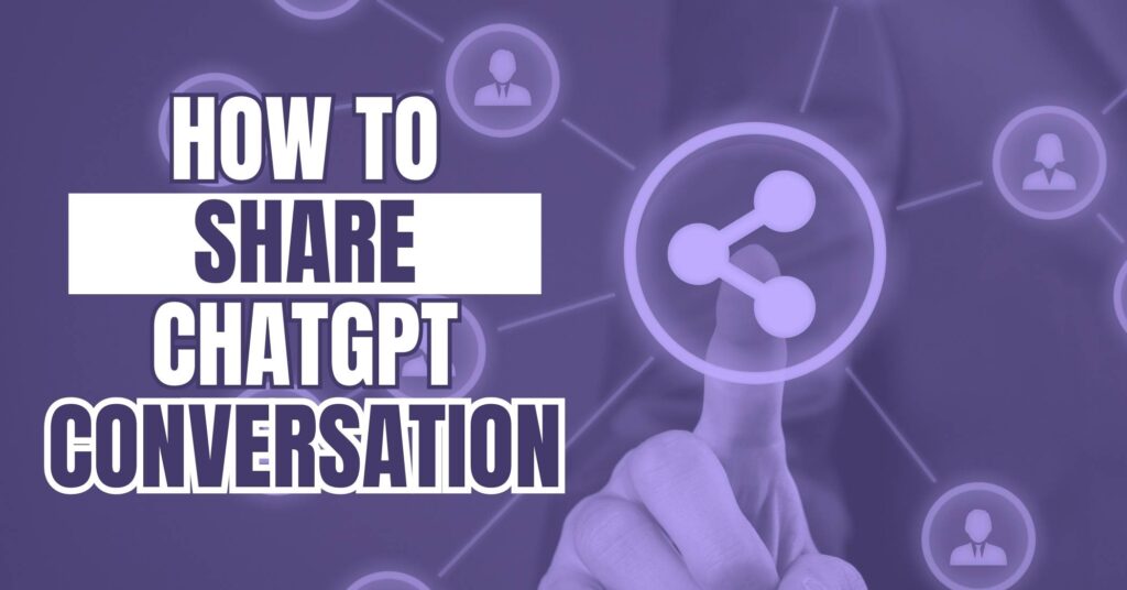 How to share chatgpt conversation