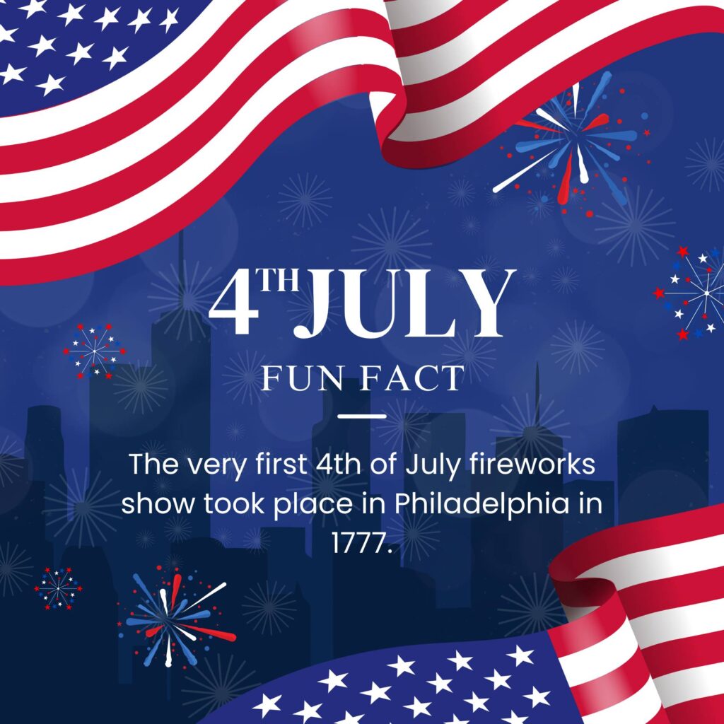 United States of America Independence Day Fun Fact