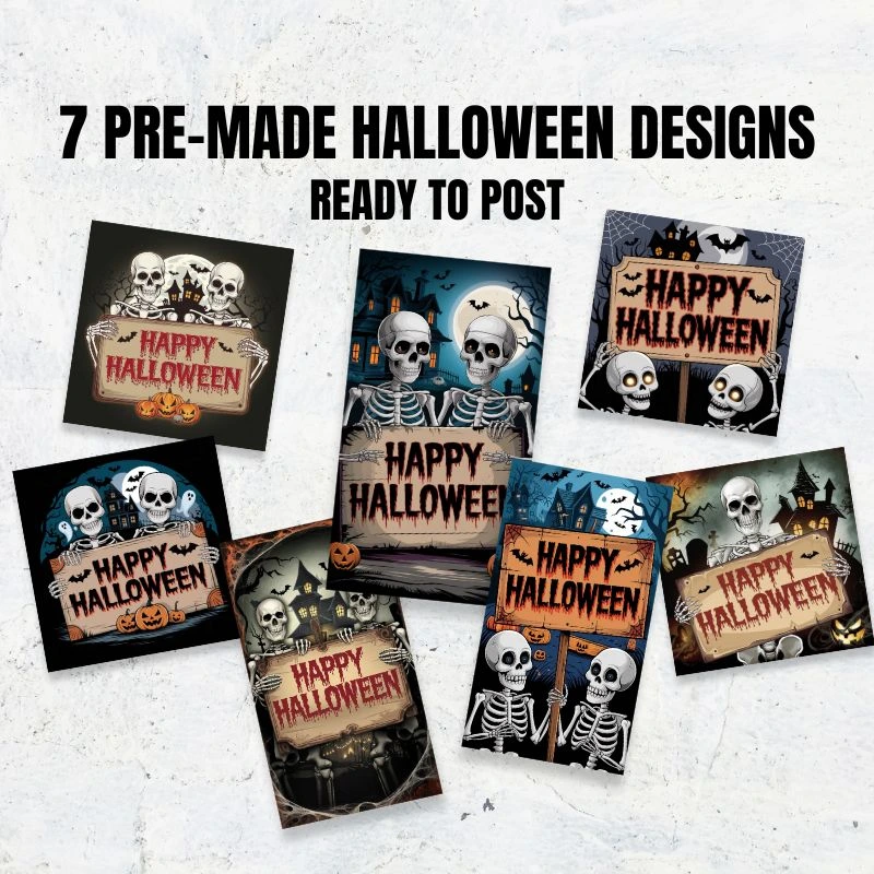 Halloween Social Media Designs