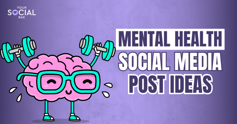Mental Health Social Media Post Ideas