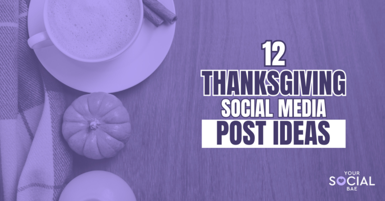 Thanksgiving Social Media Post Ideas