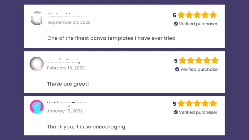 Reviews from Customers